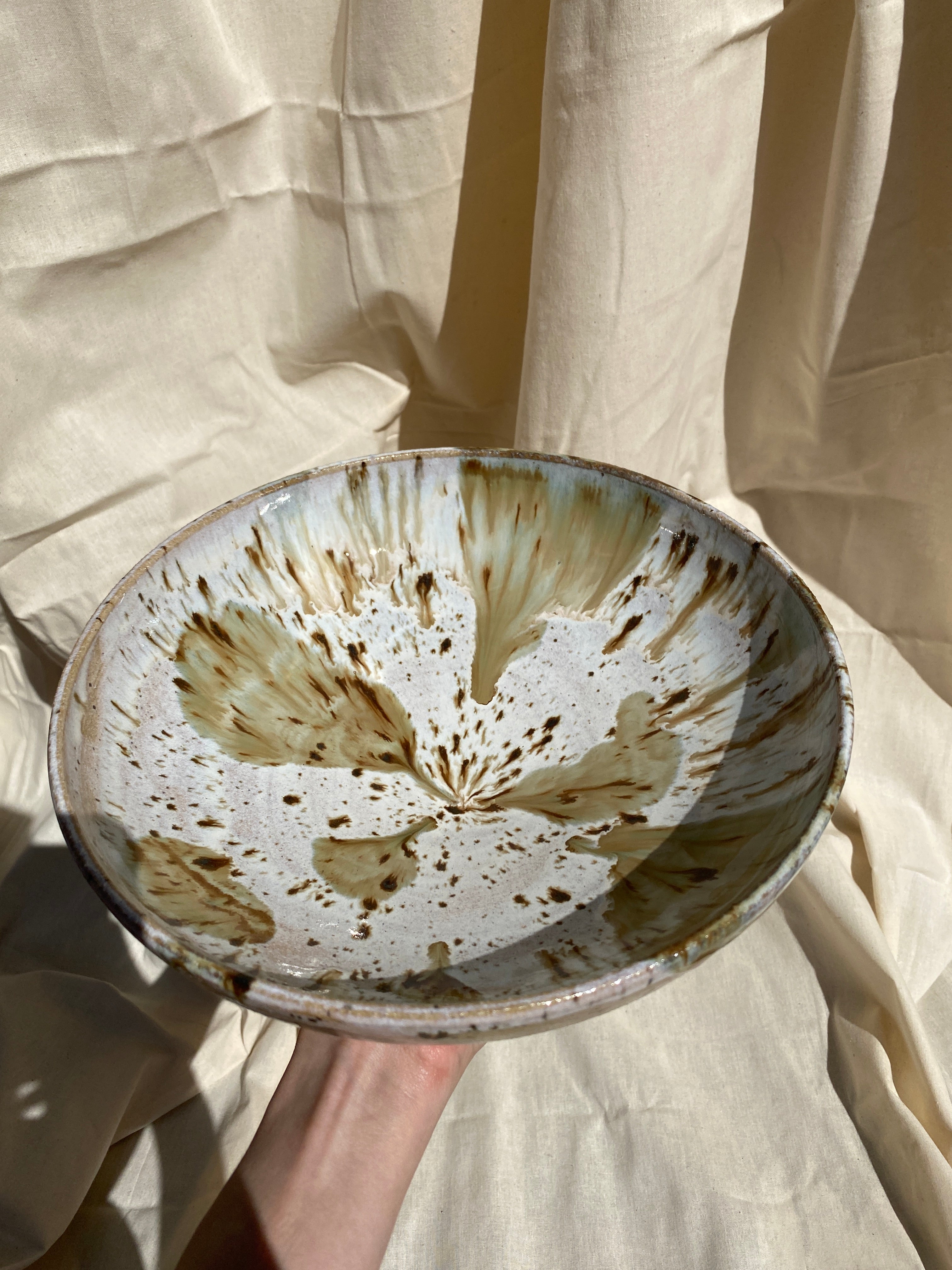 birch serving bowl